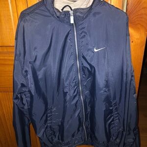 Nike Full Zip Vintage Size Large Unisex Windbreaker